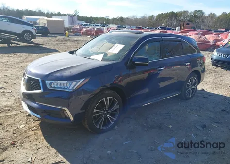 2020 Acura Mdx Technology Package из США, поврежденный, VIN 5J8YD4H51LL037612